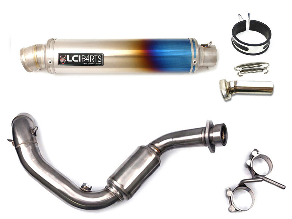 BMW G310R G310GS 2016-2024 LCIPARTS ラウンドフルチタンフルエキゾーストマフラー – LCIPARTS  EXHAUSTS