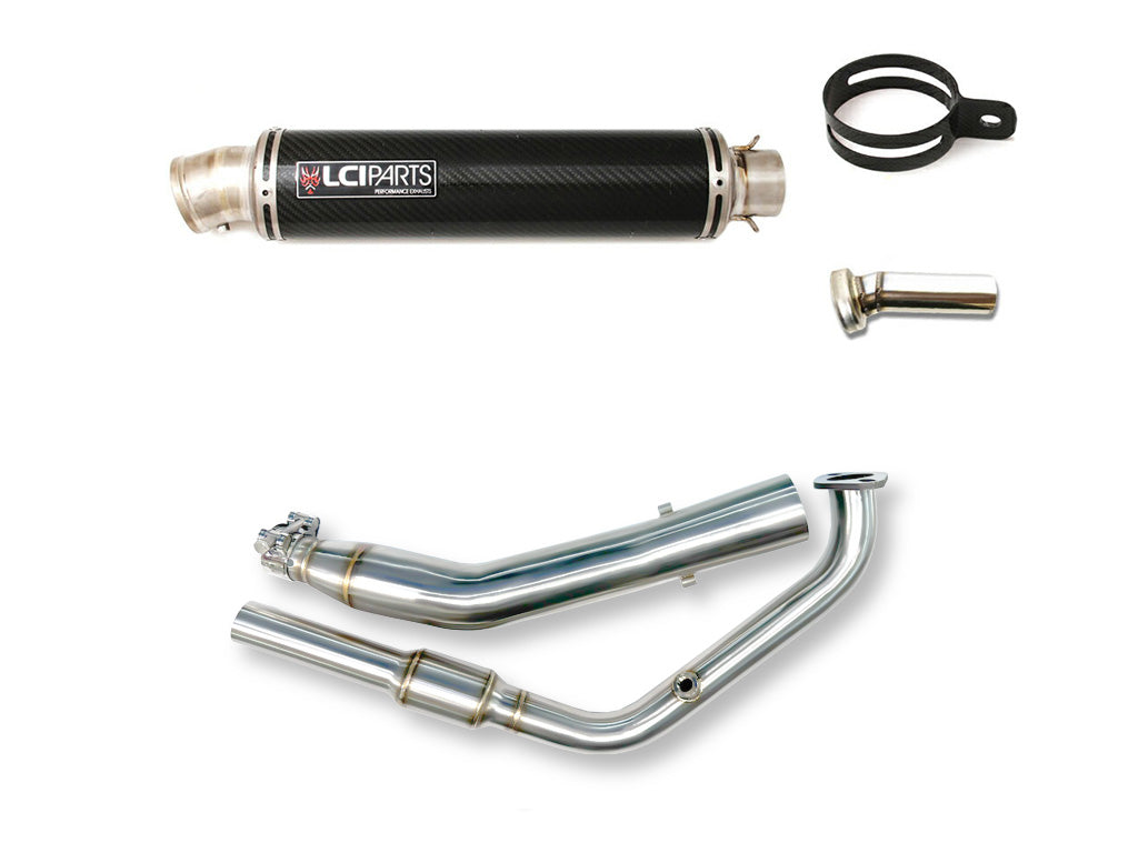 ヤマハ YZF-R125 2019-2024 LCIPARTS ラウンドチタンカーボンフルエキゾーストマフラー – LCIPARTS EXHAUSTS