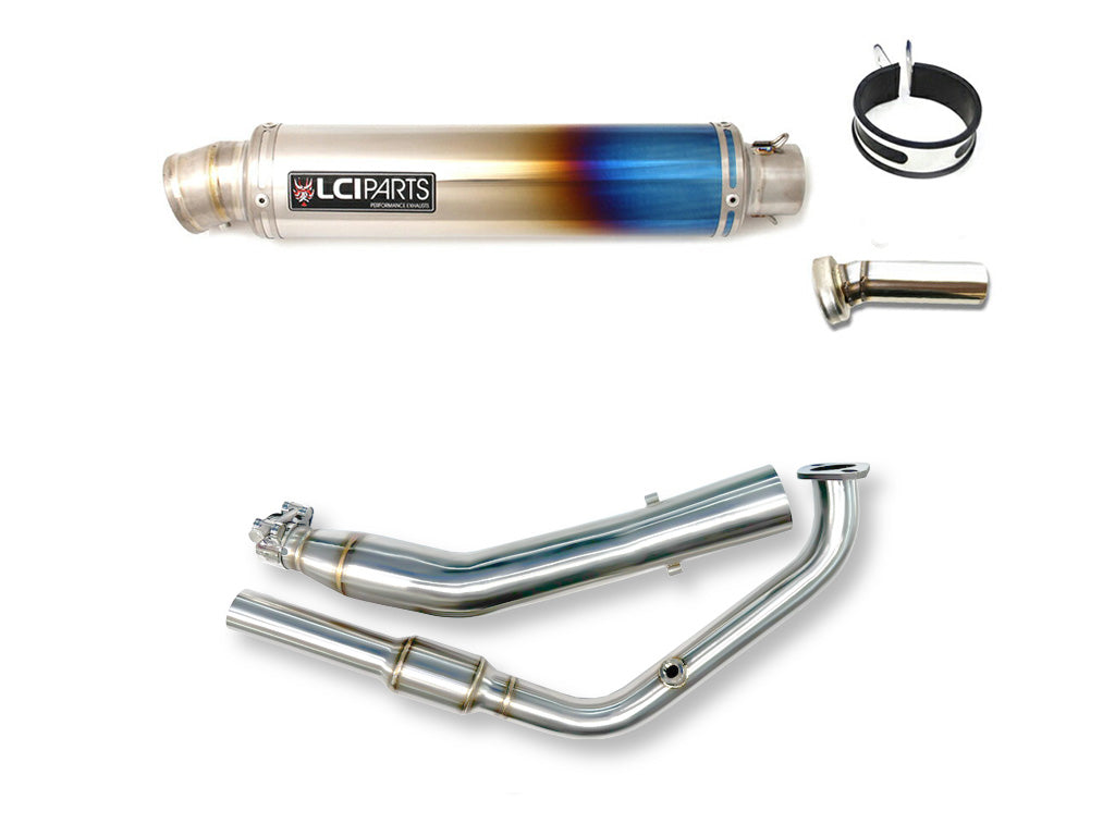 ヤマハ XSR125 2021-2024 LCIPARTS ラウンドチタンフルエキゾーストマフラー – LCIPARTS EXHAUSTS