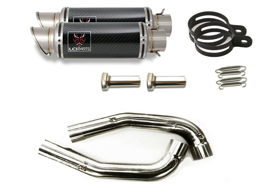 予約販売 9月27日以降出荷予定】 DUCATI ST2 ST3 ST4 LCIショートカーボンスリップオンマフラー – LCIPARTS  EXHAUSTS