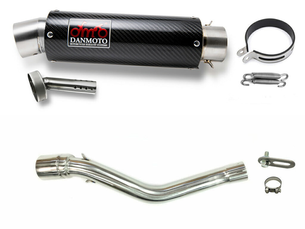 ホンダ CRF250L CRF250M 2012-2016 (MD38) DANMOTO カーボン スリップオンマフラー – LCIPARTS  EXHAUSTS