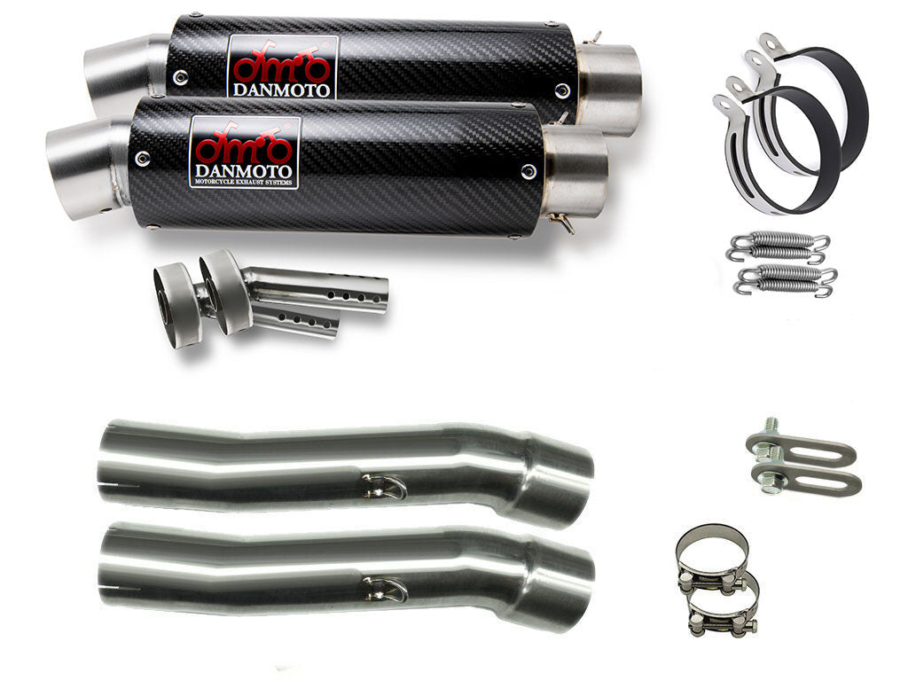 ホンダ VT250F/FE 1982-1985 DANMOTO カーボン スリップオンマフラー – LCIPARTS EXHAUSTS