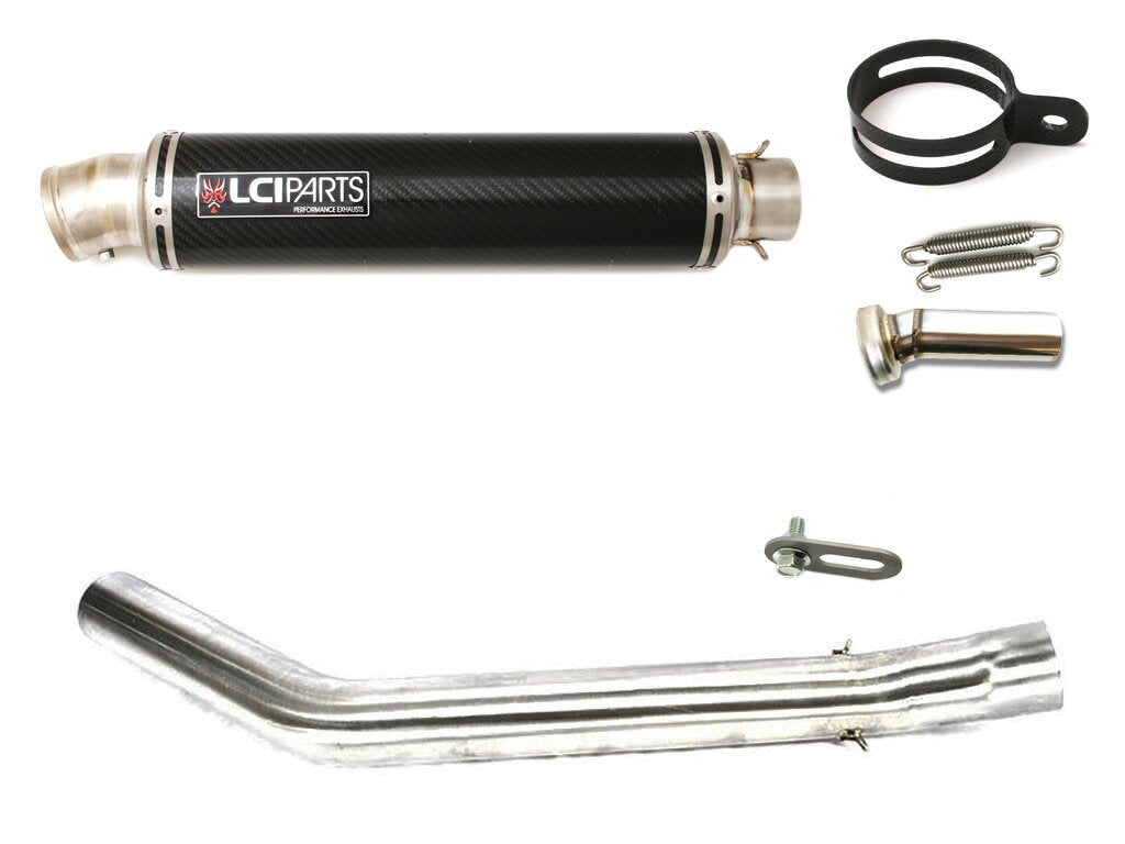 カワサキ 1400GTR 2008-2016 LCIラウンドチタンカーボンスリップオンマフラー – LCIPARTS EXHAUSTS