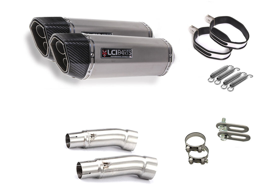 ホンダ ホーネット900 CB900 HORNET 2001- SC48 LCIPARTS ツインエンド ステンレス スリップオンマフラー –  LCIPARTS EXHAUSTS