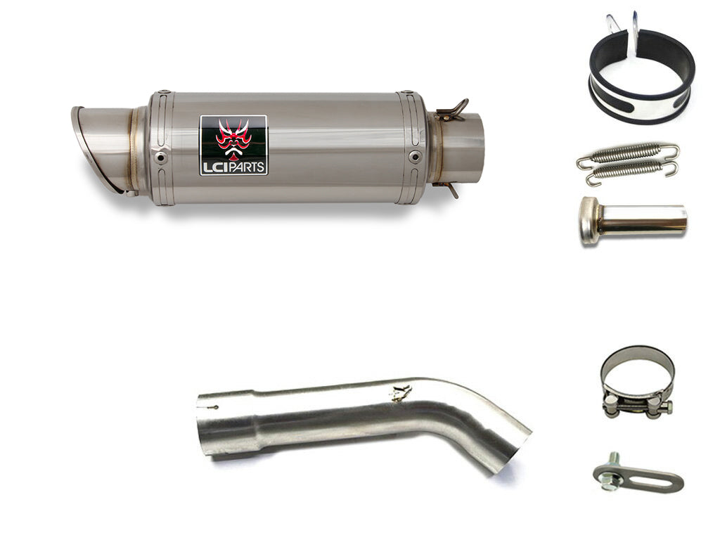 スズキ GSF1250 GSF650 LCIショートステンレススリップオンマフラー – LCIPARTS EXHAUSTS