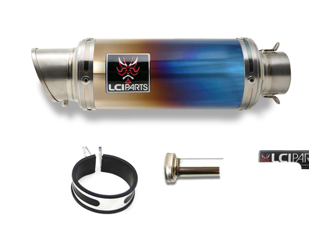 汎用 LCIPARTS ショートチタンマフラー 差込径60.5mm – LCIPARTS EXHAUSTS